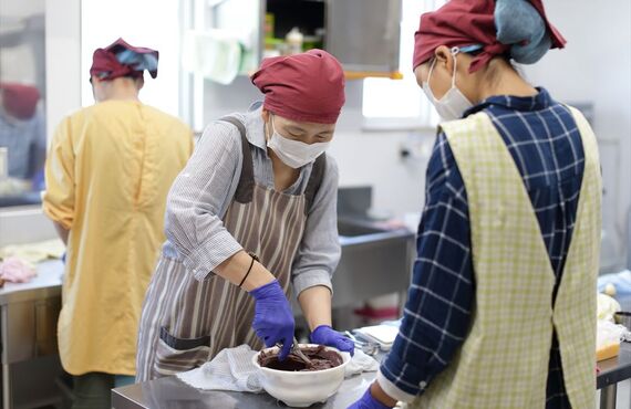 障害者の支援の一つとしてパン作りを行っております | 富谷市で実践的な就労支援を行っているあいの郷